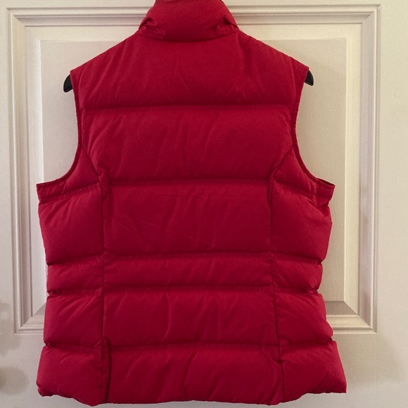 Lands' End Women's Quilted Down Vest/Lightweight/Red/Size M/NEW/NEVER WORN! - Picture 3 of 4